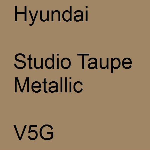 Hyundai, Studio Taupe Metallic, V5G.